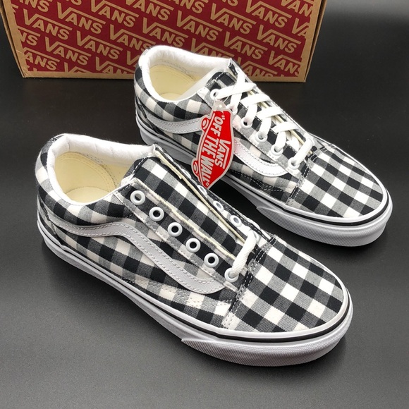 gingham old skool vans